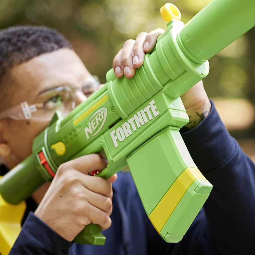 Amazon.co.jp: NERF Fortnite SMG-Zesty エリートダーツブラスター