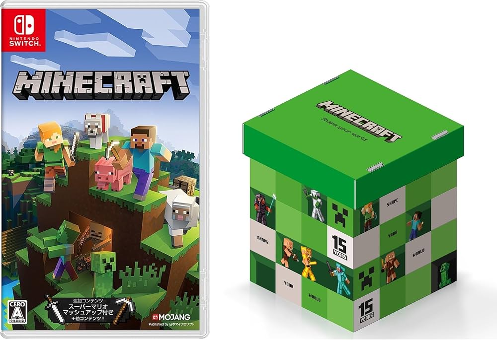 Amazon.co.jp: Minecraft (マインクラフト) - Switch＋マインクラフト