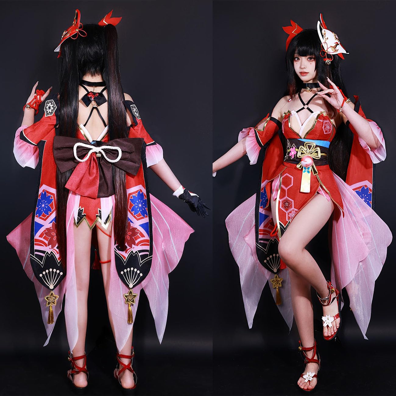 Amazon.co.jp: [HAOJEE]崩壊：スターレイル 花火コスプレ 衣装