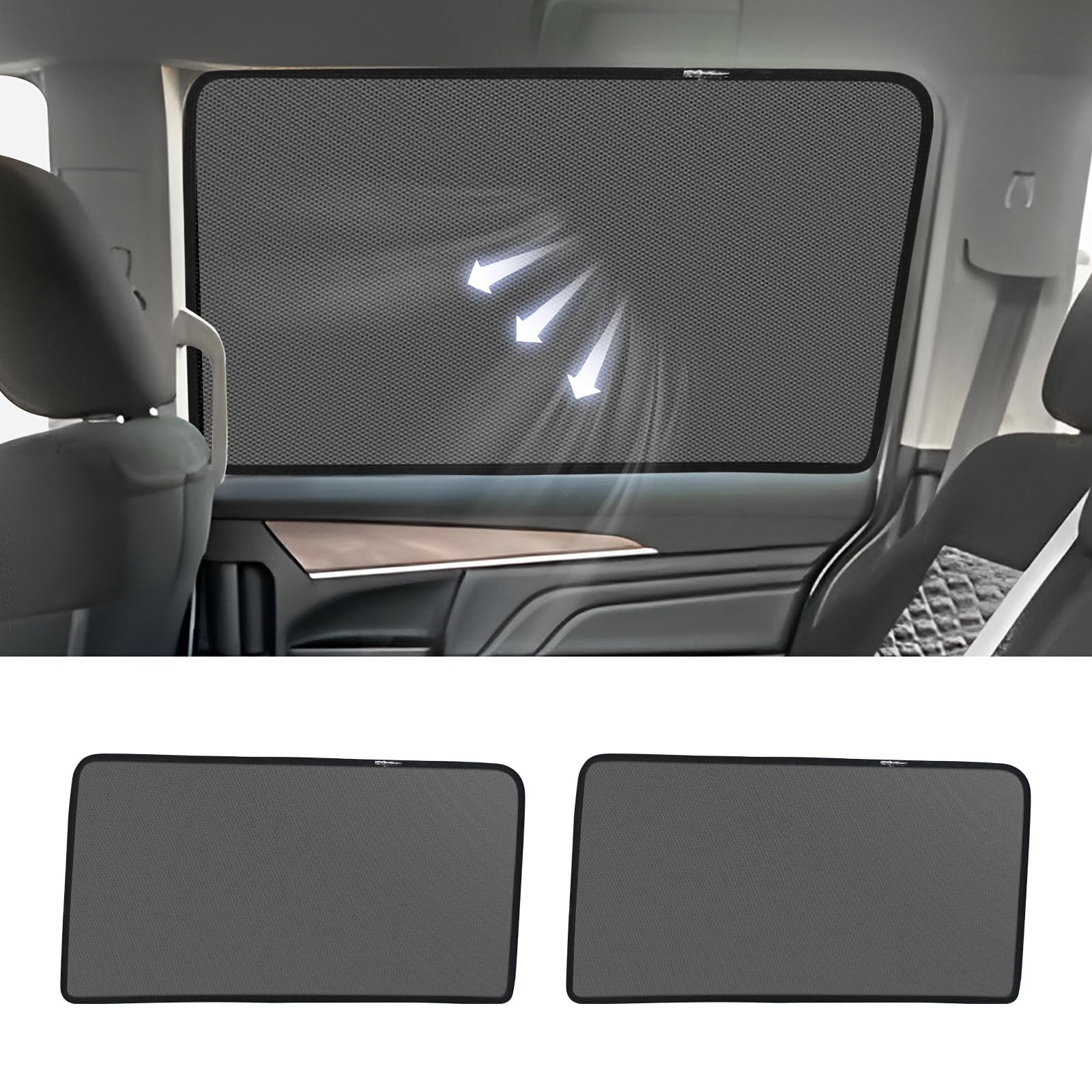 Amazon.co.jp: 三菱 デリカ D:5 CV系 専用 後部座席用 DELICA メッシュ