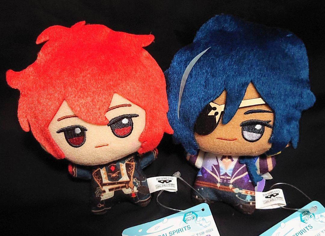 Amazon.co.jp: セット原神 ちびぐるみ ぬいぐるみ ガイア ディルック