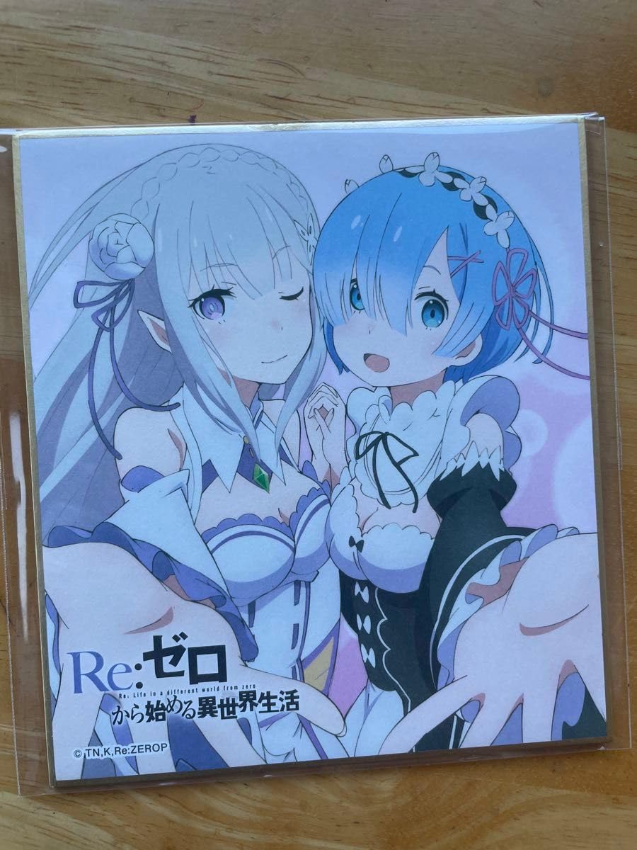 Amazon.co.jp: Re ゼロから始める異世界生活 リゼロ 色紙 イラスト