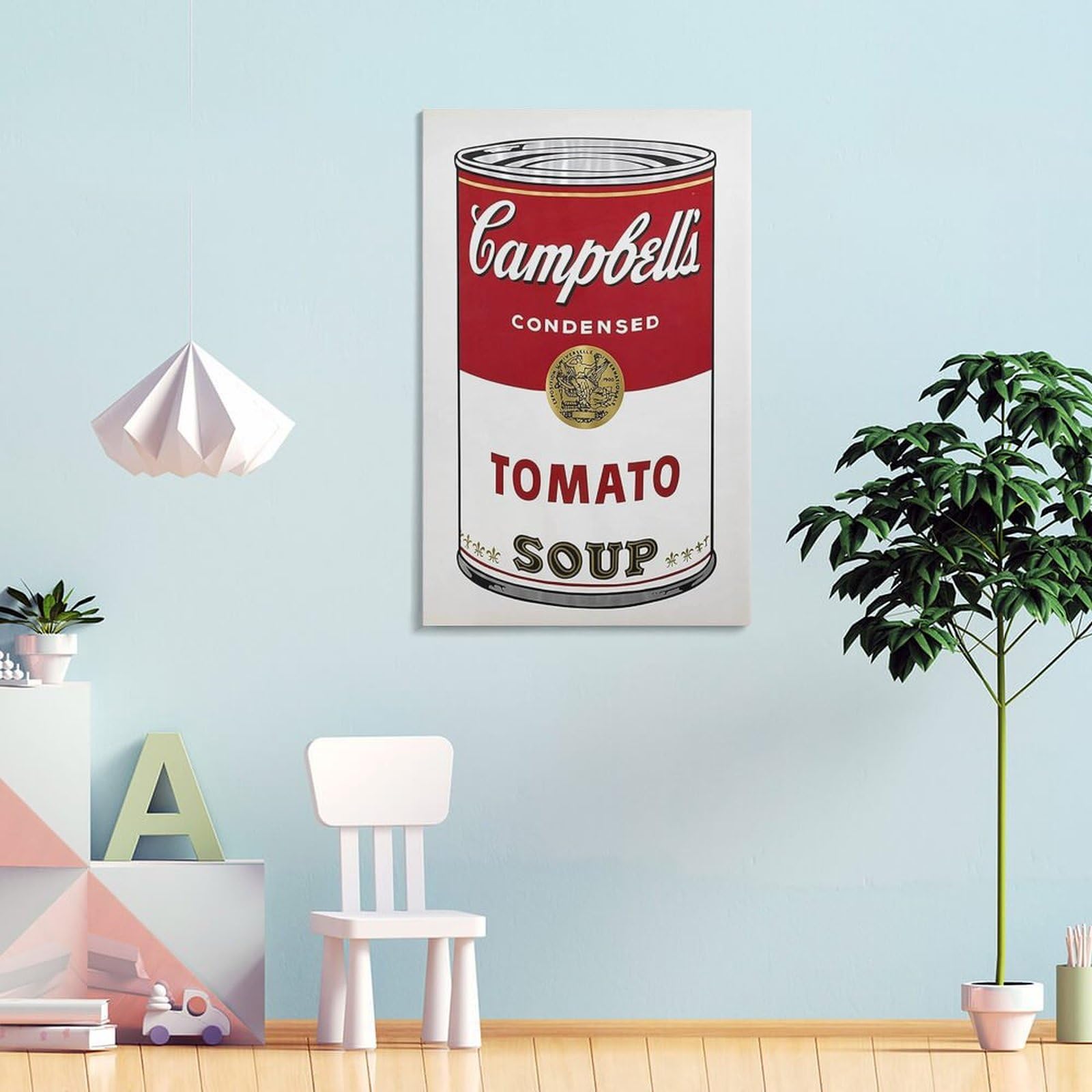 Amazon.co.jp: アンディウォーホルポスター「キャンベルのスープ缶