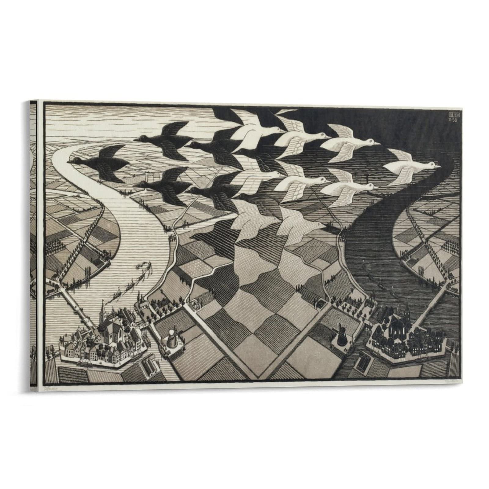 Amazon.co.jp: M.C. Escherマウリッツ・コルネリス・エッシャー名画の