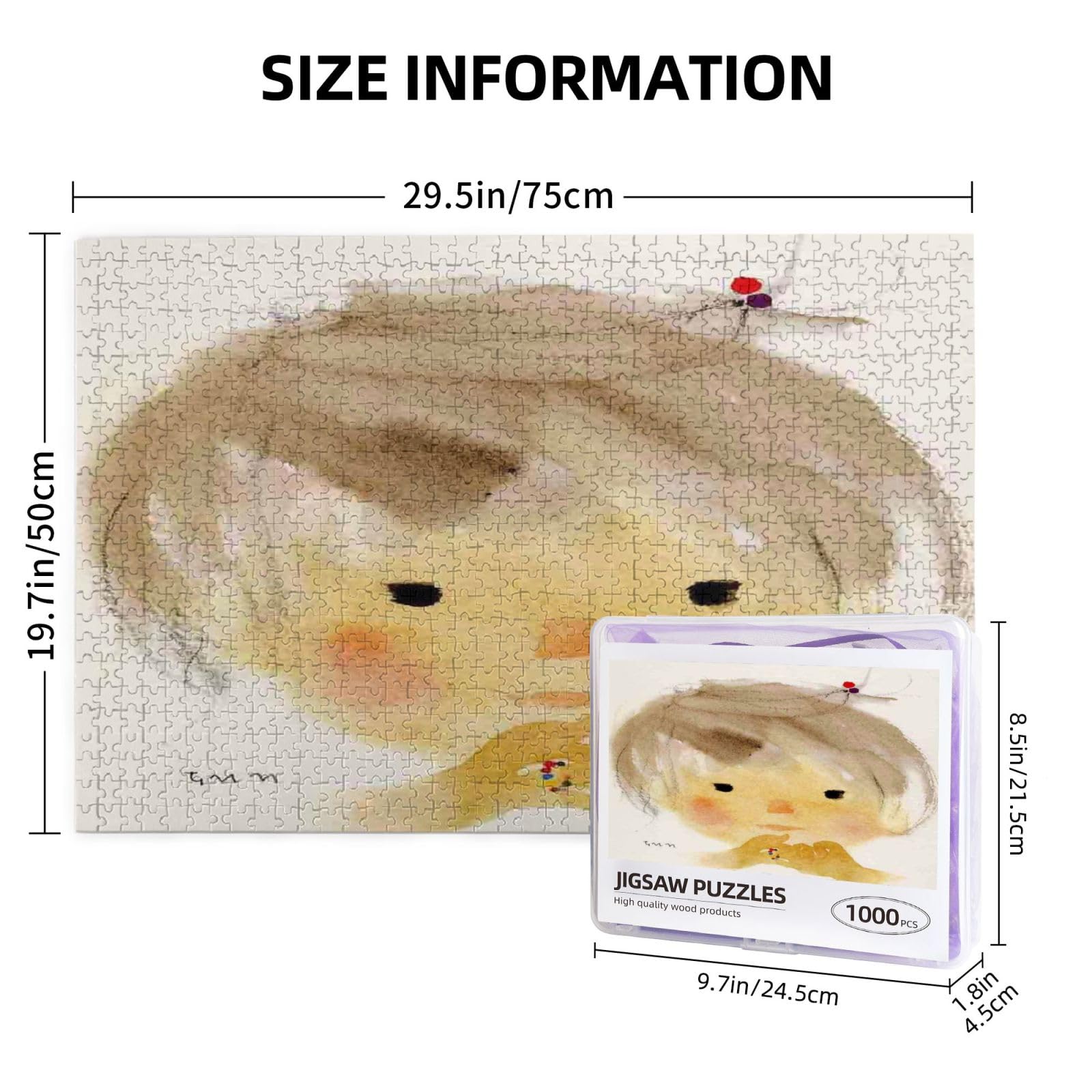 Amazon | いわさきちひろ ジグソーパズル 1000ピース パズル 子供 大人