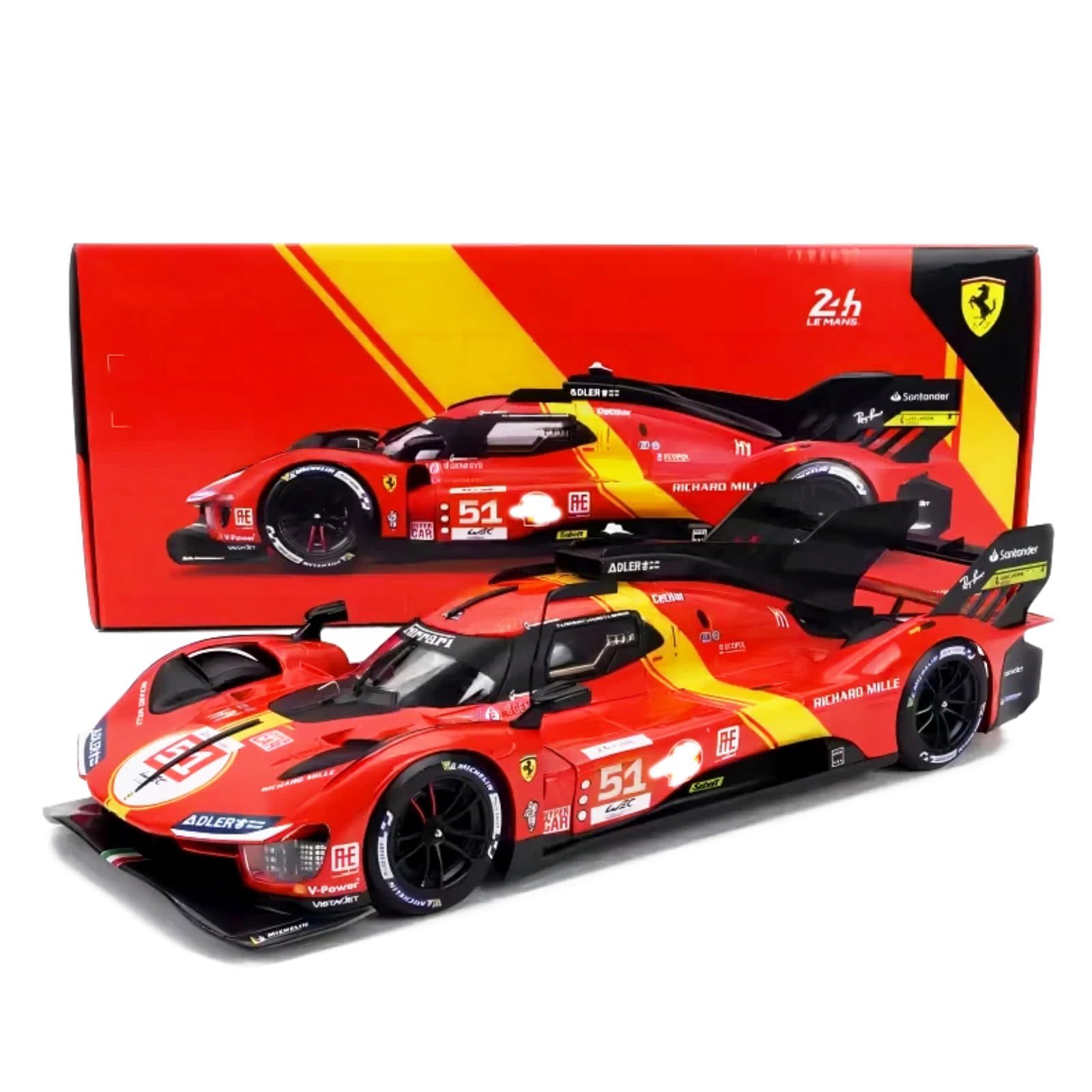 Amazon.com: HTLNUZD New 1/18 499p #51 Champion Alloy Racing Car