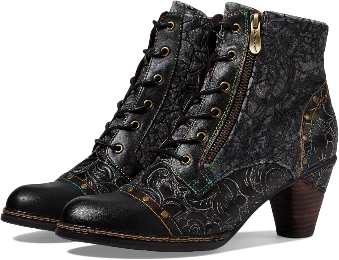 Amazon.com | L'Artiste by Spring Step Women's Avyanna Black Multi