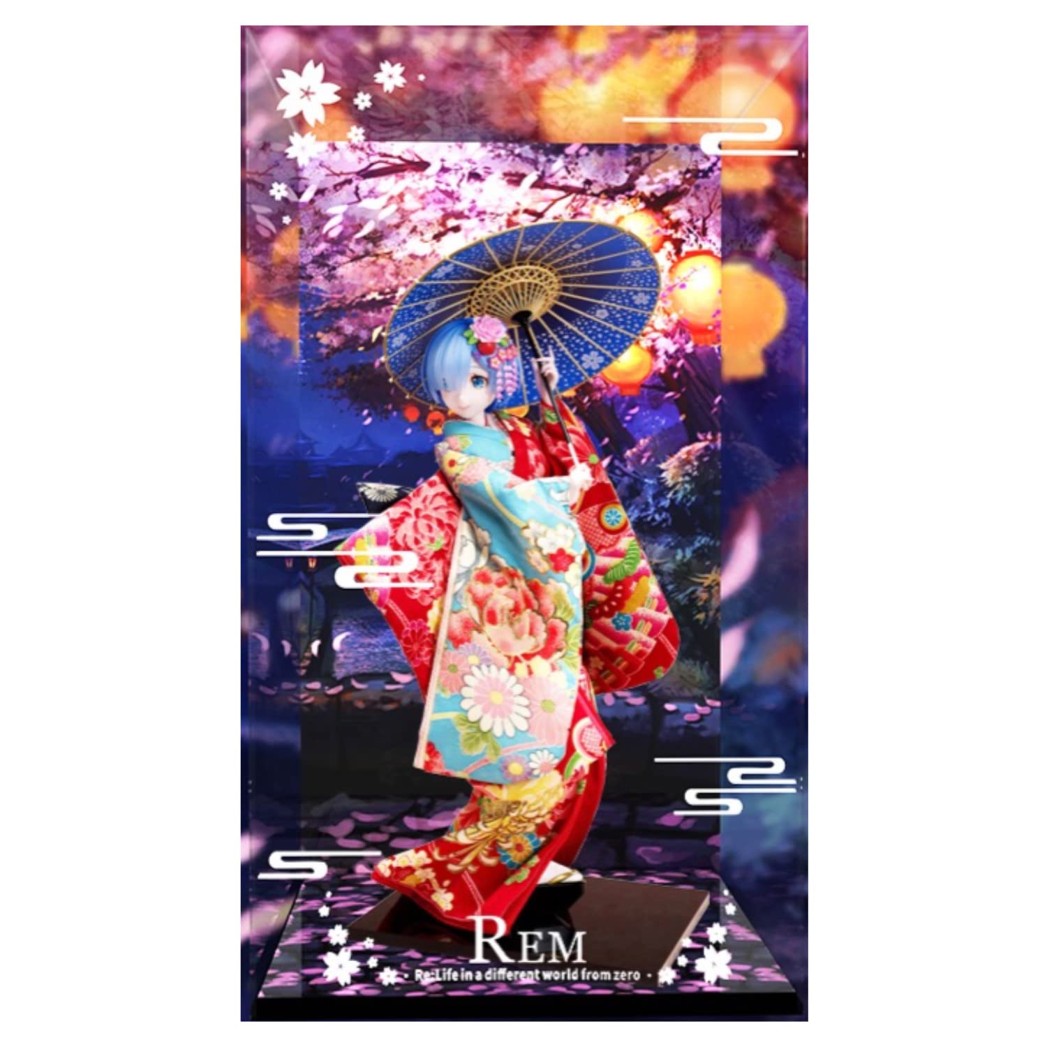 Amazon | 吉徳×F:NEX Re:ゼロから始める異世界生活 レム 日本人形 1/4