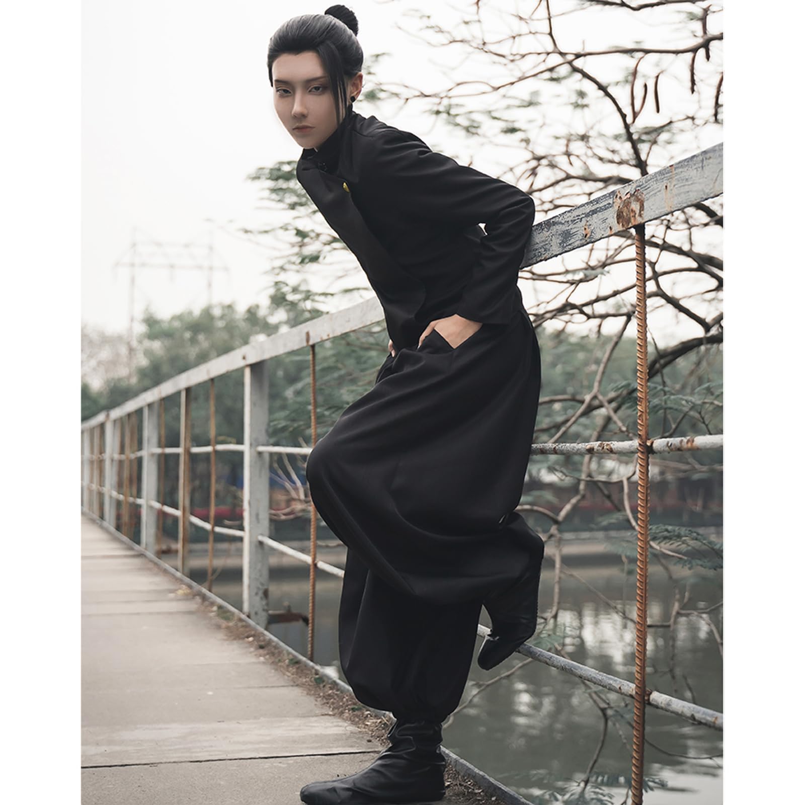 Amazon.co.jp: [CHIASA] 五条悟 夏油傑 家入硝子 高専 コスプレ 高専