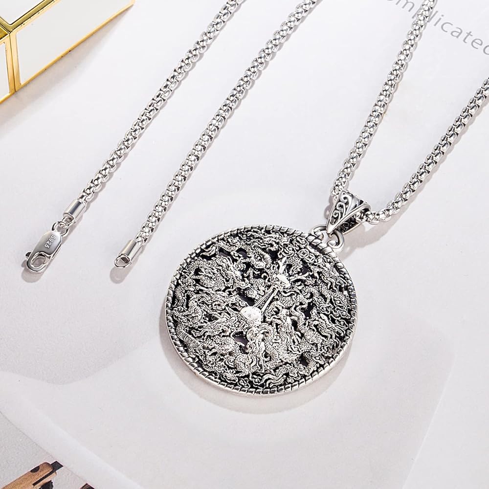 Amazon | メンズ 100% 925スターリングシルバー ネックレス