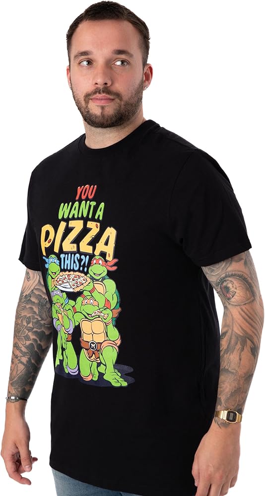 Amazon.com: Teenage Mutant Ninja Turtles Mens Short Sleeve T-Shirt