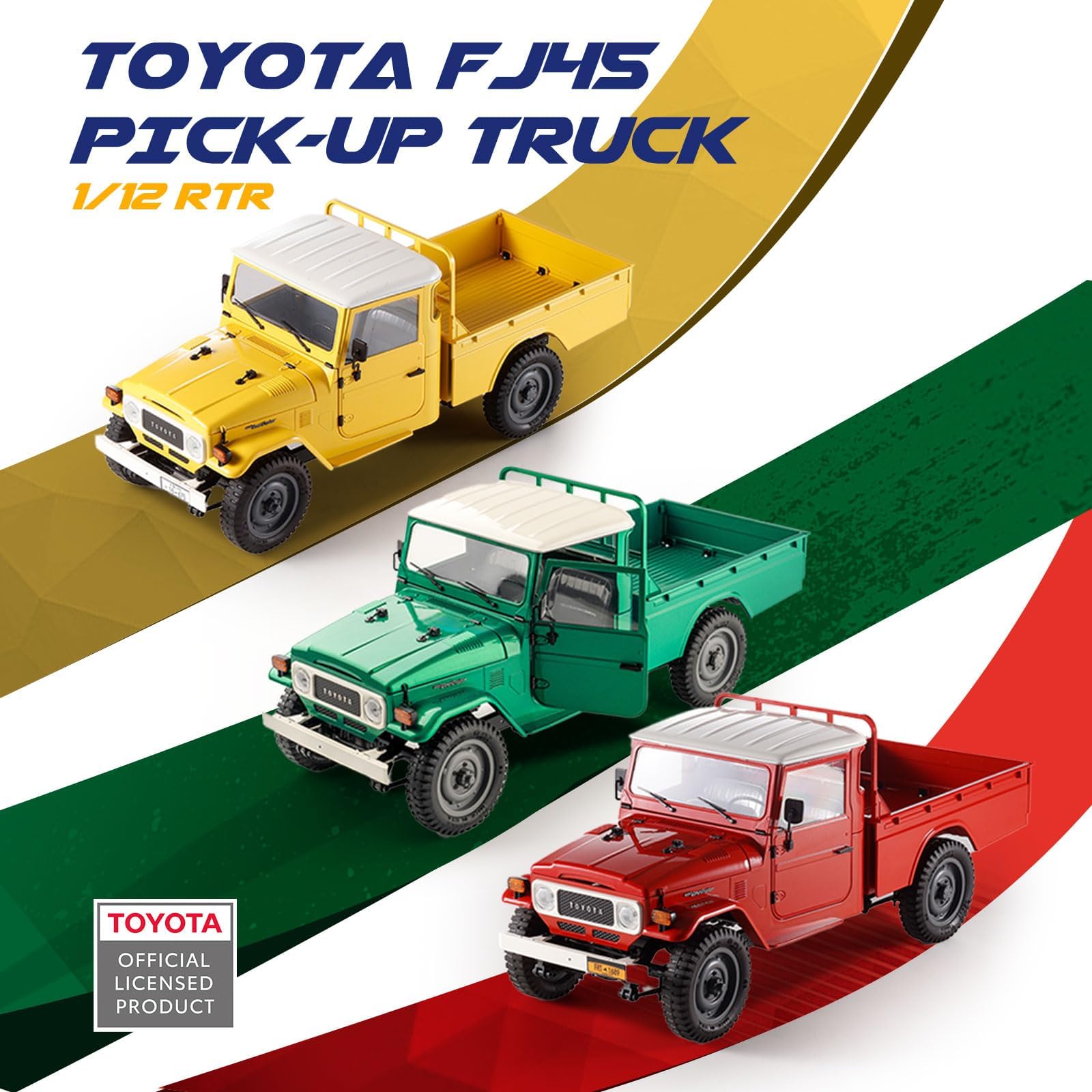 Amazon.com: FCXㅤ FMS 1/12 Toyota FJ45 RC Crawler RTR, Official