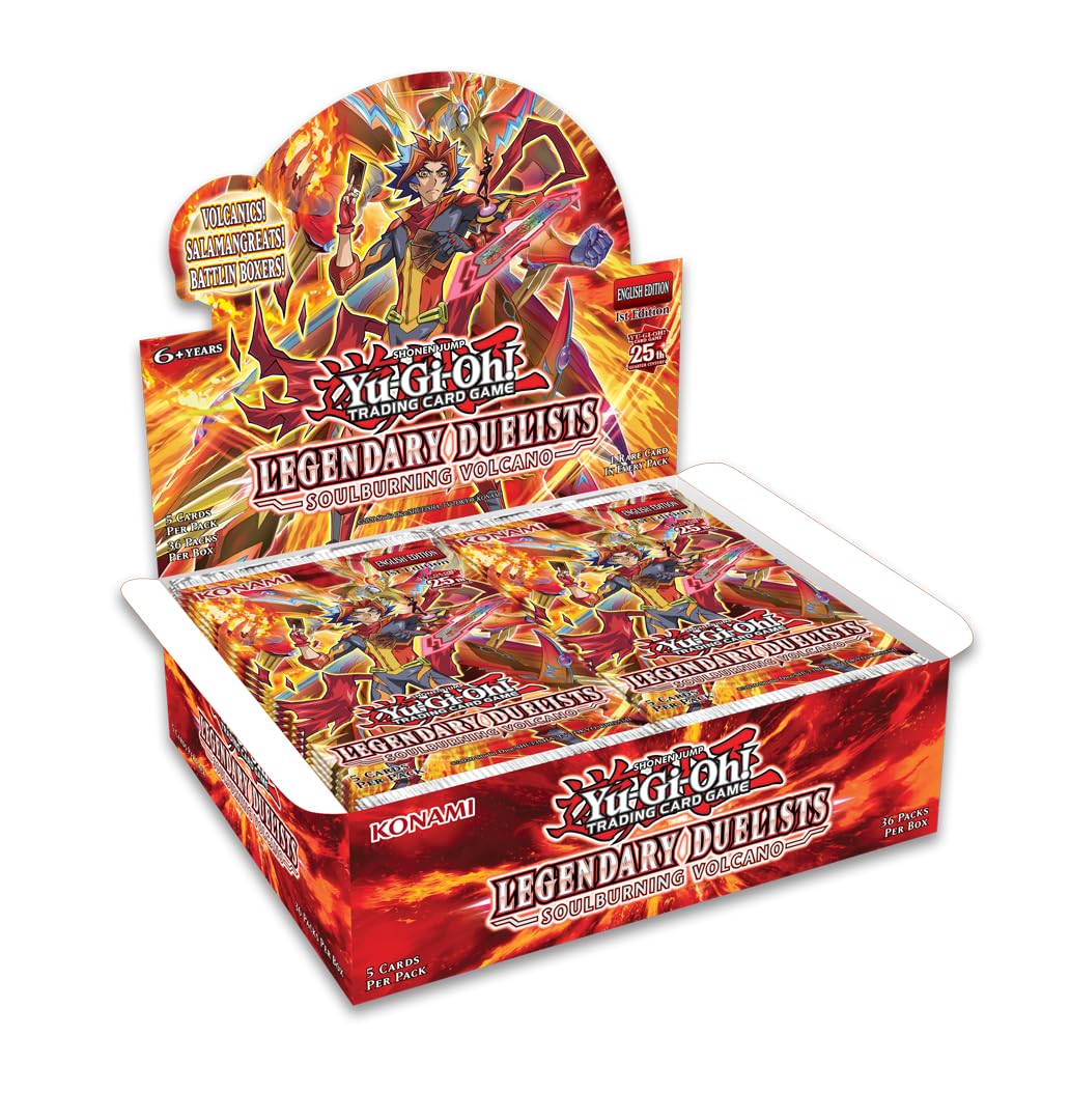 Amazon.com: Yu-Gi-Oh! Legendary Duelists: Soulburning Volcano