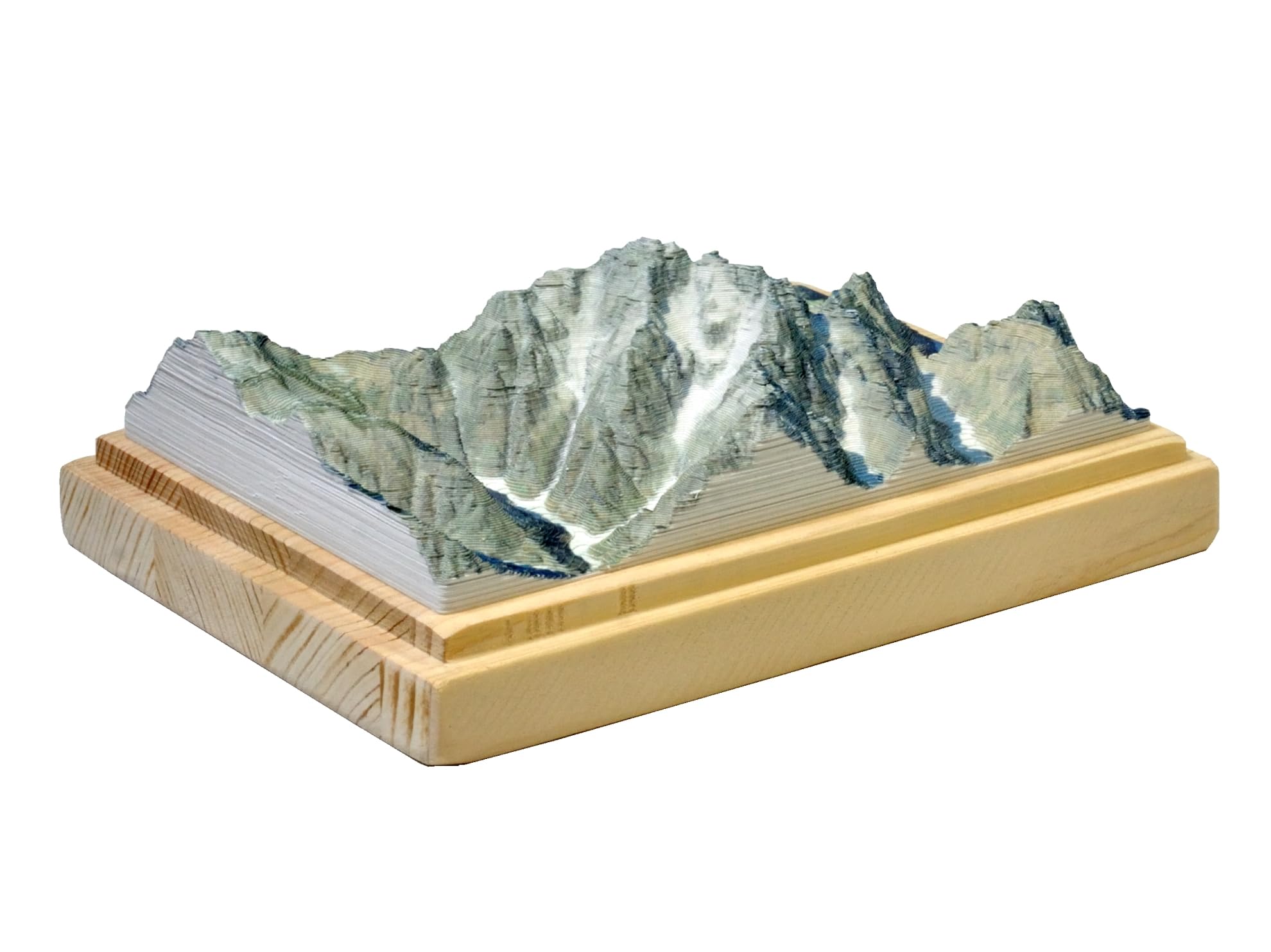 Amazon.co.jp: 紙岳「剱岳3万5千分の1」(キット) : ホビー