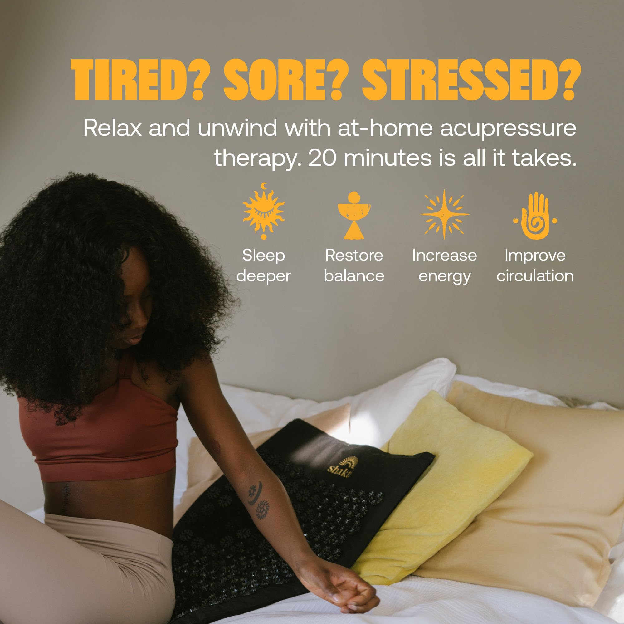 Amazon | [Shakti] 公式 シャクティマット 指圧マット ヨガマット