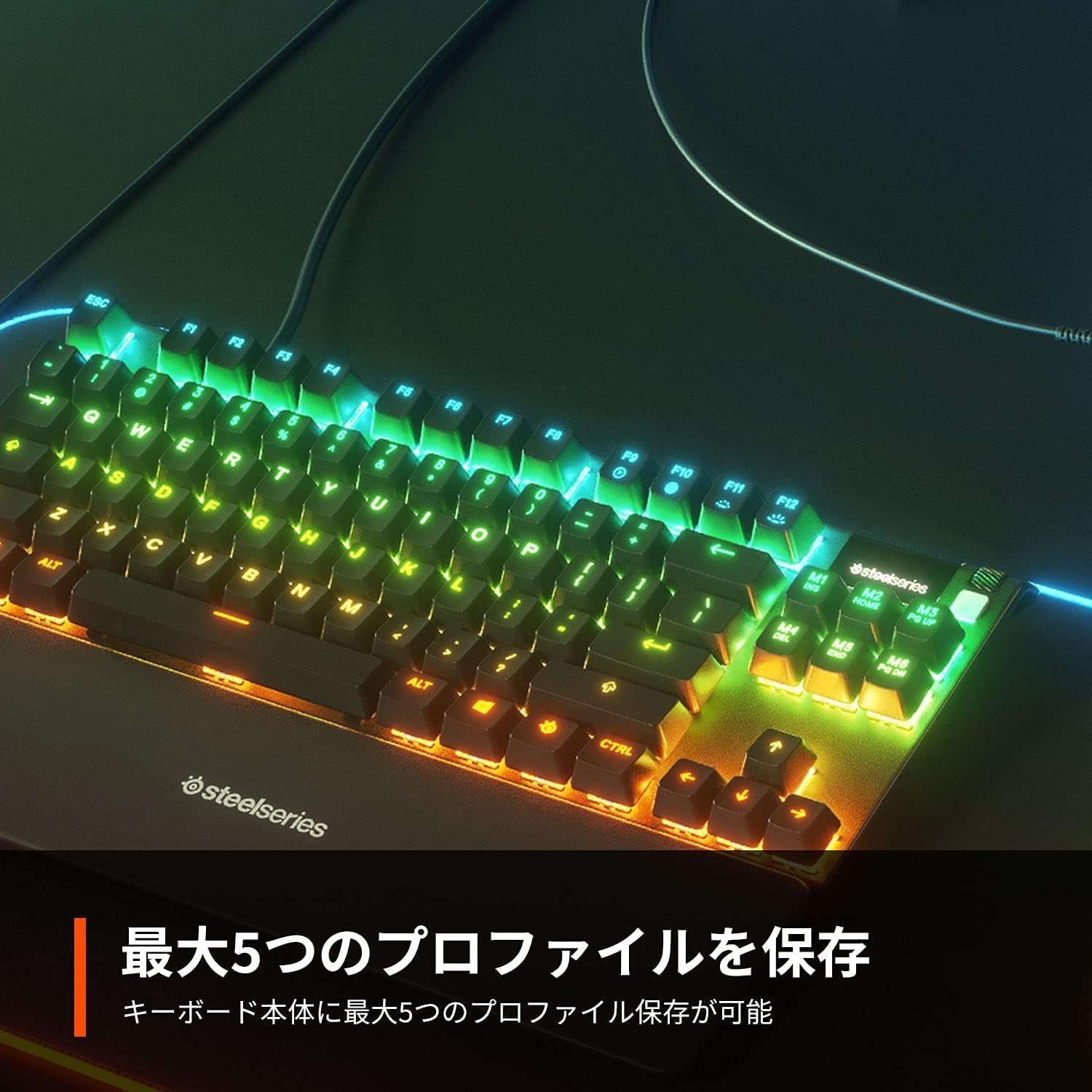 Amazon | 【整備済み品】 SteelSeries ゲーミングキーボード テンキー