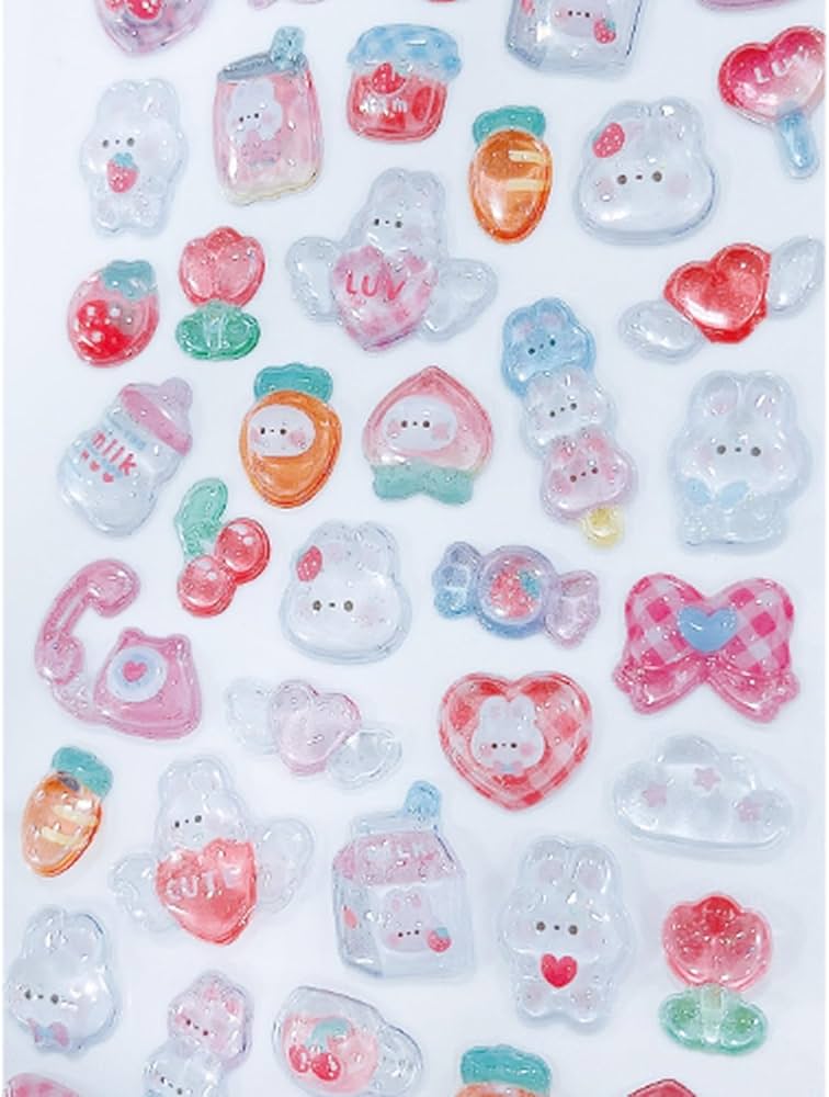 Amazon.co.jp: クーリア シール ボンボンドロップシール ももいろ