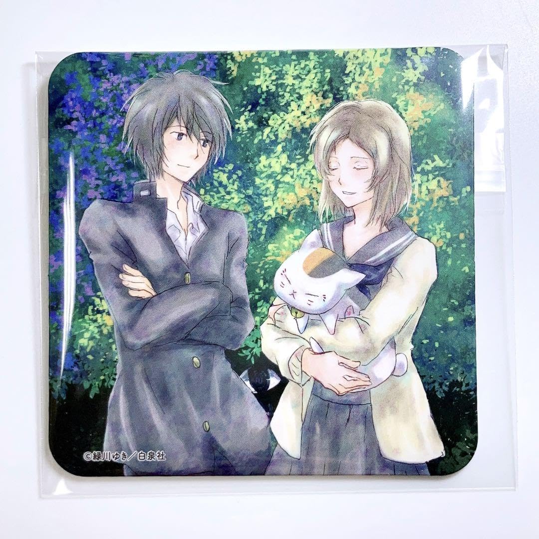 Amazon.co.jp: 夏目友人帳 カフェ コースター ニャンコ先生 田沼 要 多