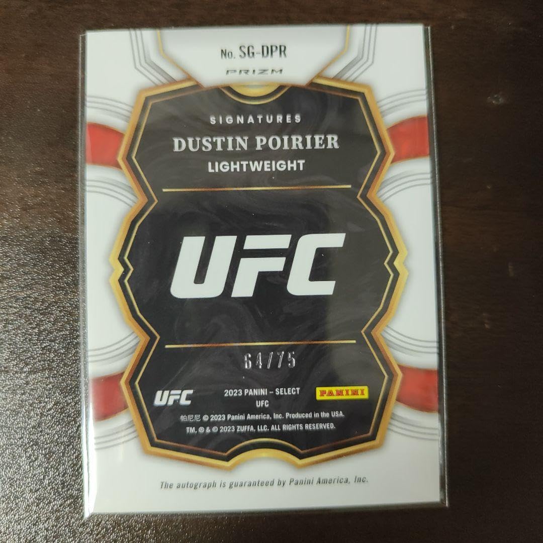 Amazon.co.jp: UFC ダスティンポイエー サインカード : スポーツ