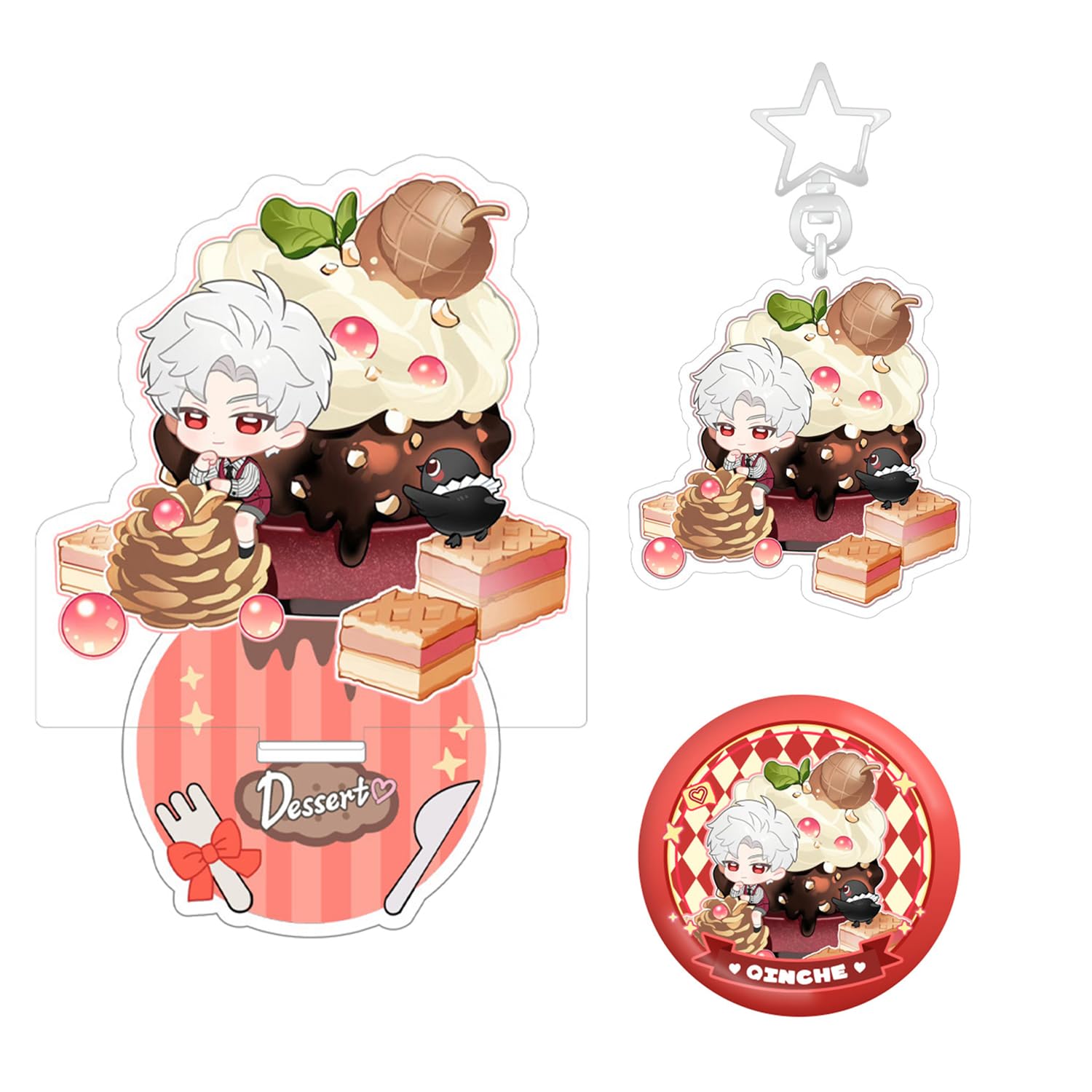 Amazon.co.jp: 恋と深空 グッズセット 福袋 3点セット シン セイヤ