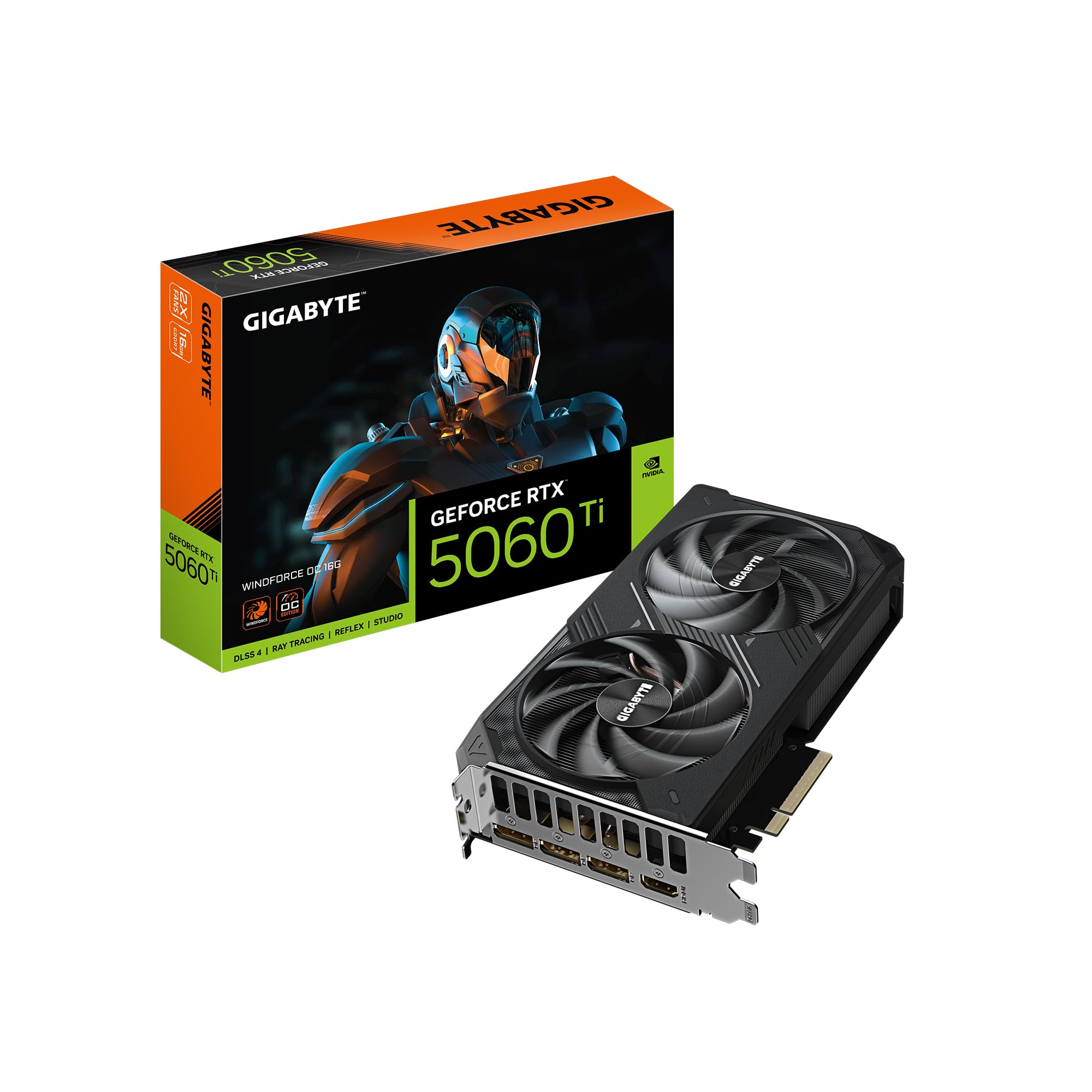 Amazon | GIGABYTE GeForce RTX 5060 Ti WINDFORCE OC 16G