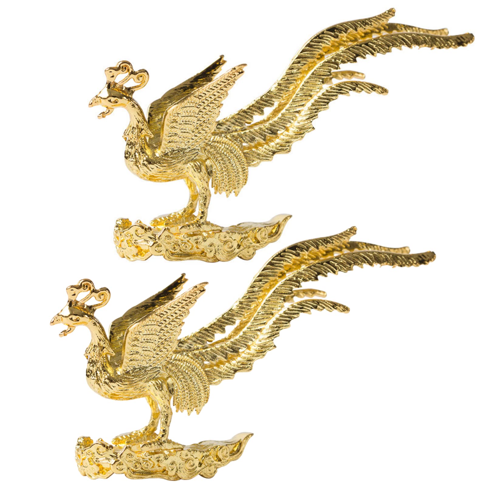 Amazon.co.jp: Quikaboo 鳳凰 神輿 置物 鳳凰の置物 お香立て 開運