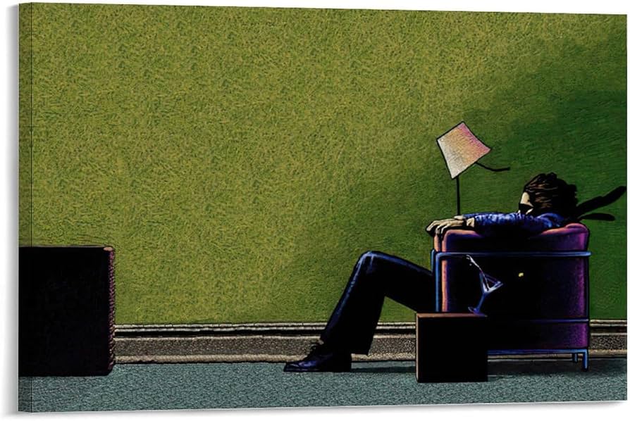 Maxell Blown Away Art by Steve Steigman - Wall Poster Canvas Print
