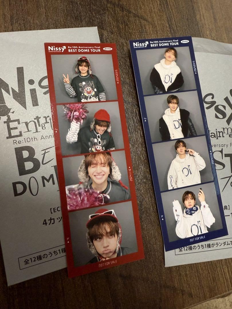 Amazon.co.jp: Nissy 4カッ10シー10 特典 4カットシート グッズ : おもちゃ