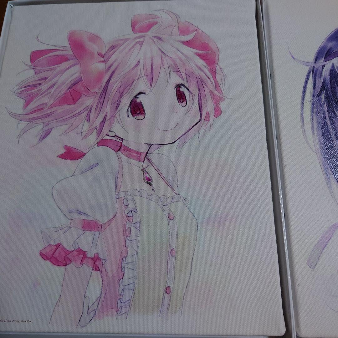 Amazon.co.jp: 魔法少女まどか マギカ まどマギ展 キャンバスアート 鹿