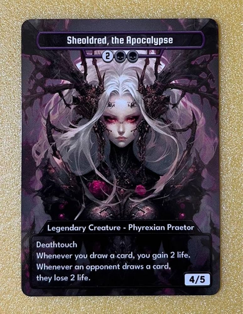 黙示録、シェオルドレッド 日本語版 foil 黙示録、シェオルドレッド