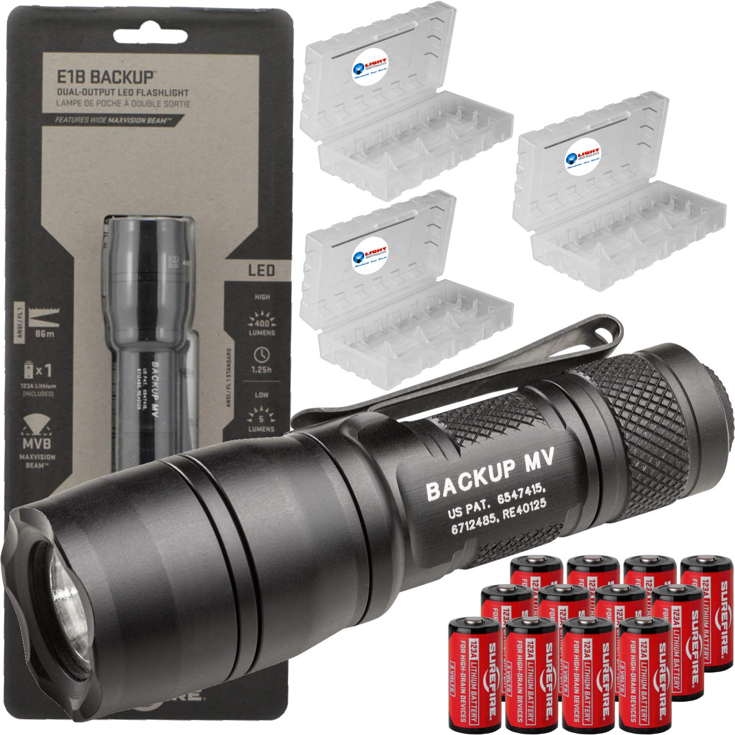 Amazon.co.jp: Lumintrail Sure Fire E1B-MV バックアップ懐中電灯 400