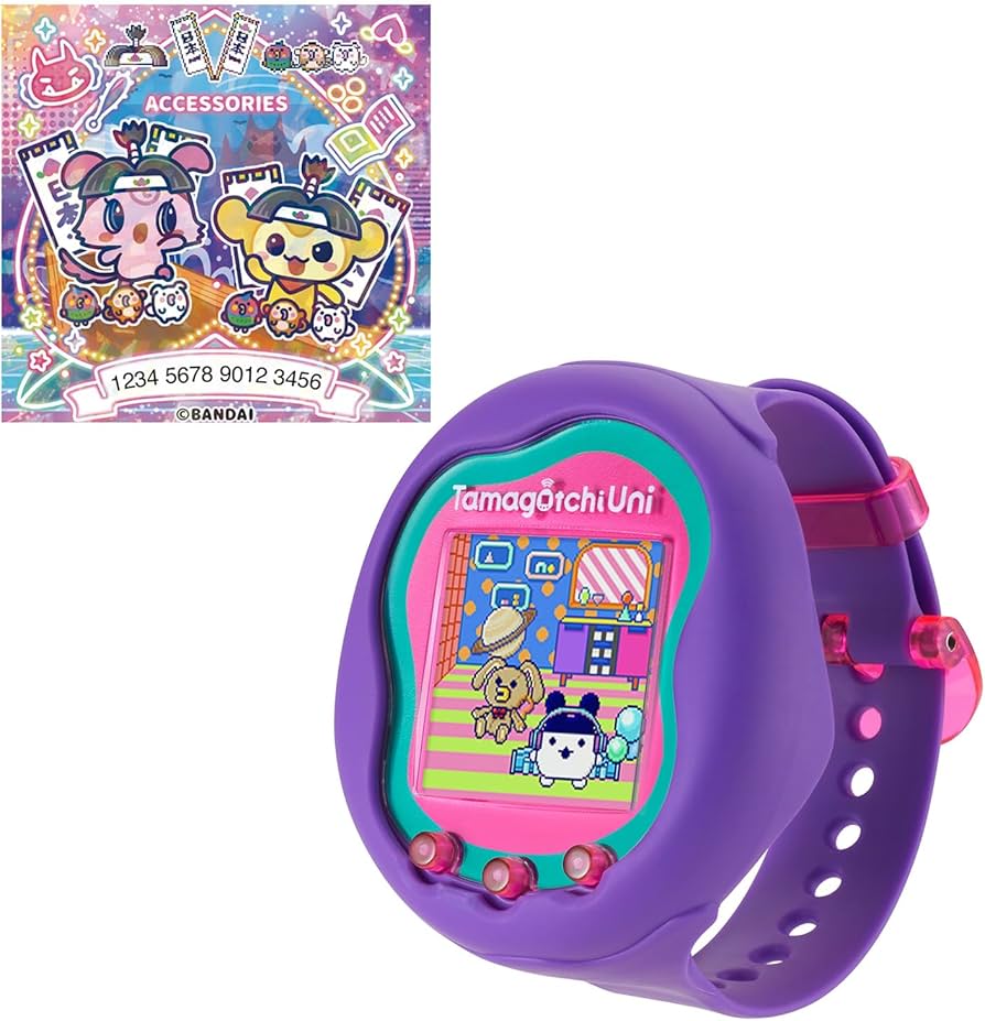 Amazon | [バンダイ(BANDAI)] Tamagotchi Uni Purple(特典:たま