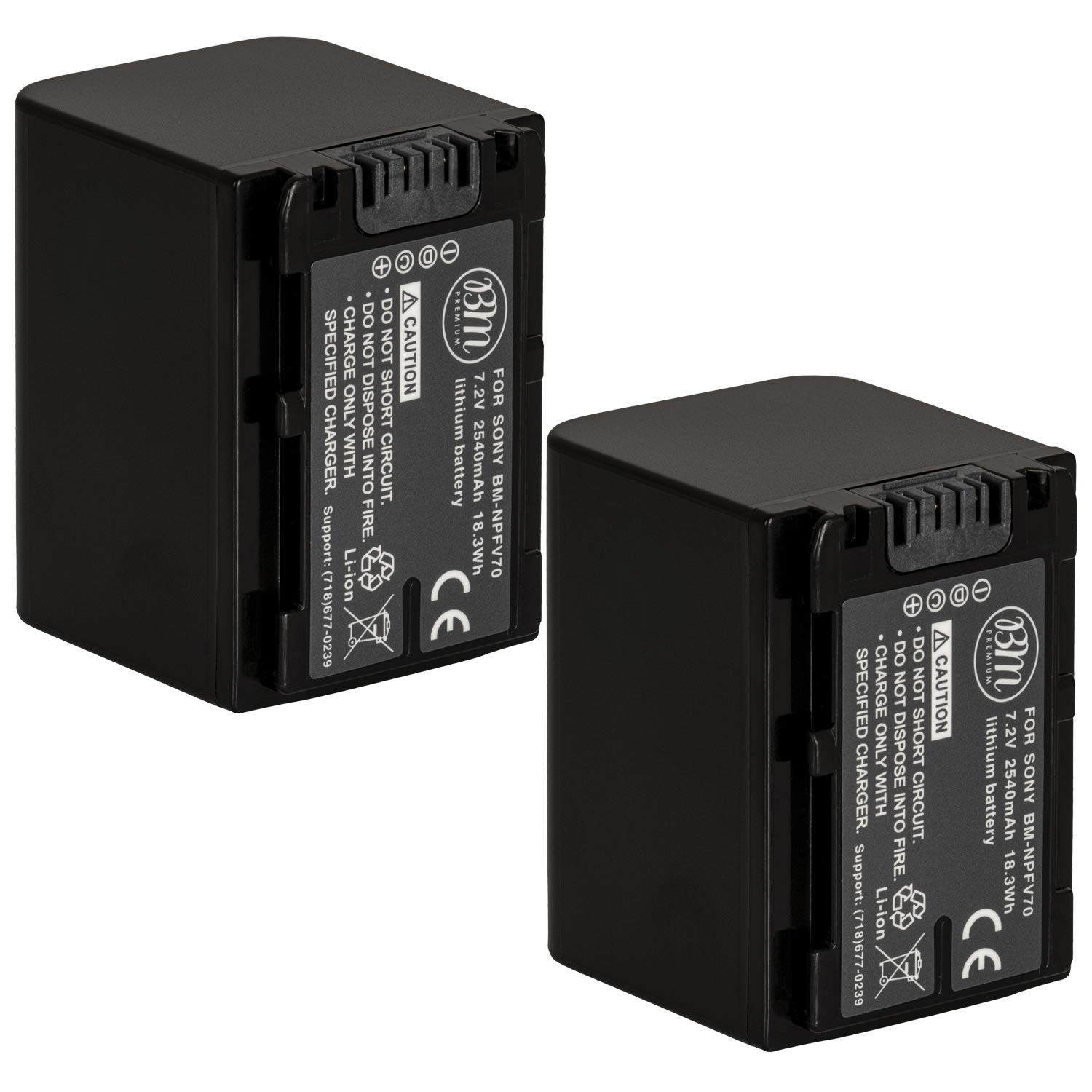 Amazon.com : BM 2 NP-FV70 Batteries for Sony FDR-AX700, PXW-Z90V
