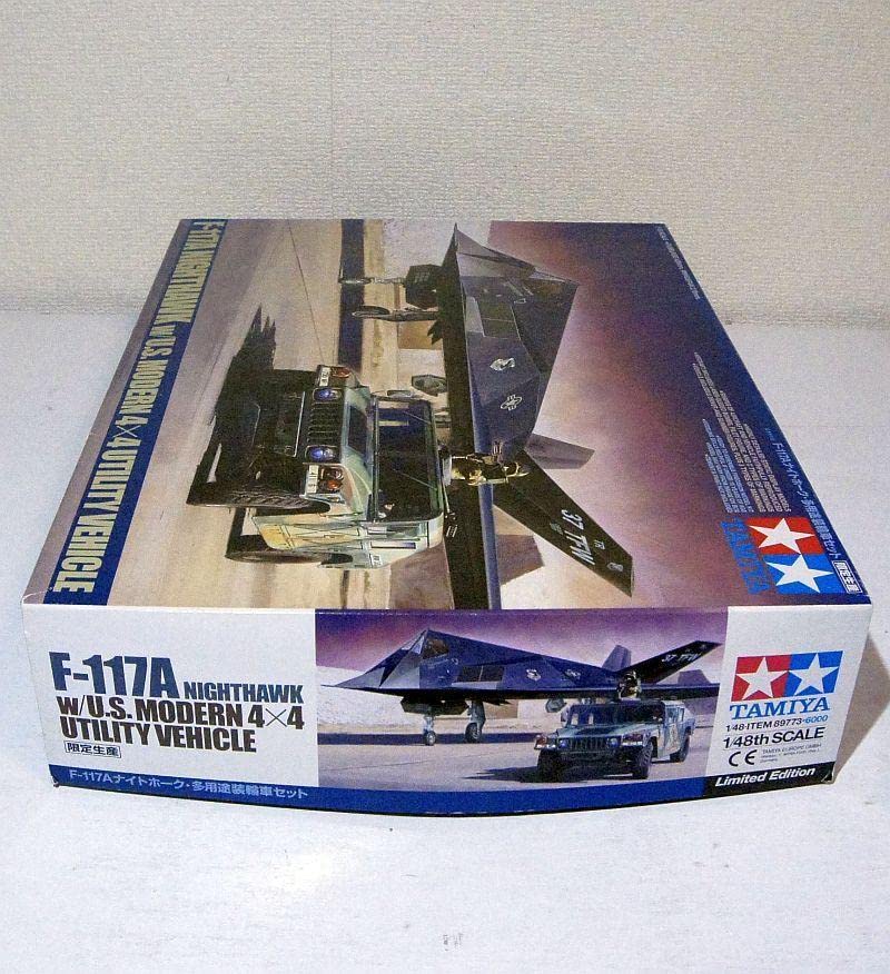Amazon.co.jp: タミヤ 1/48 F-117 ナイトホーク 多用途装輪車 セット