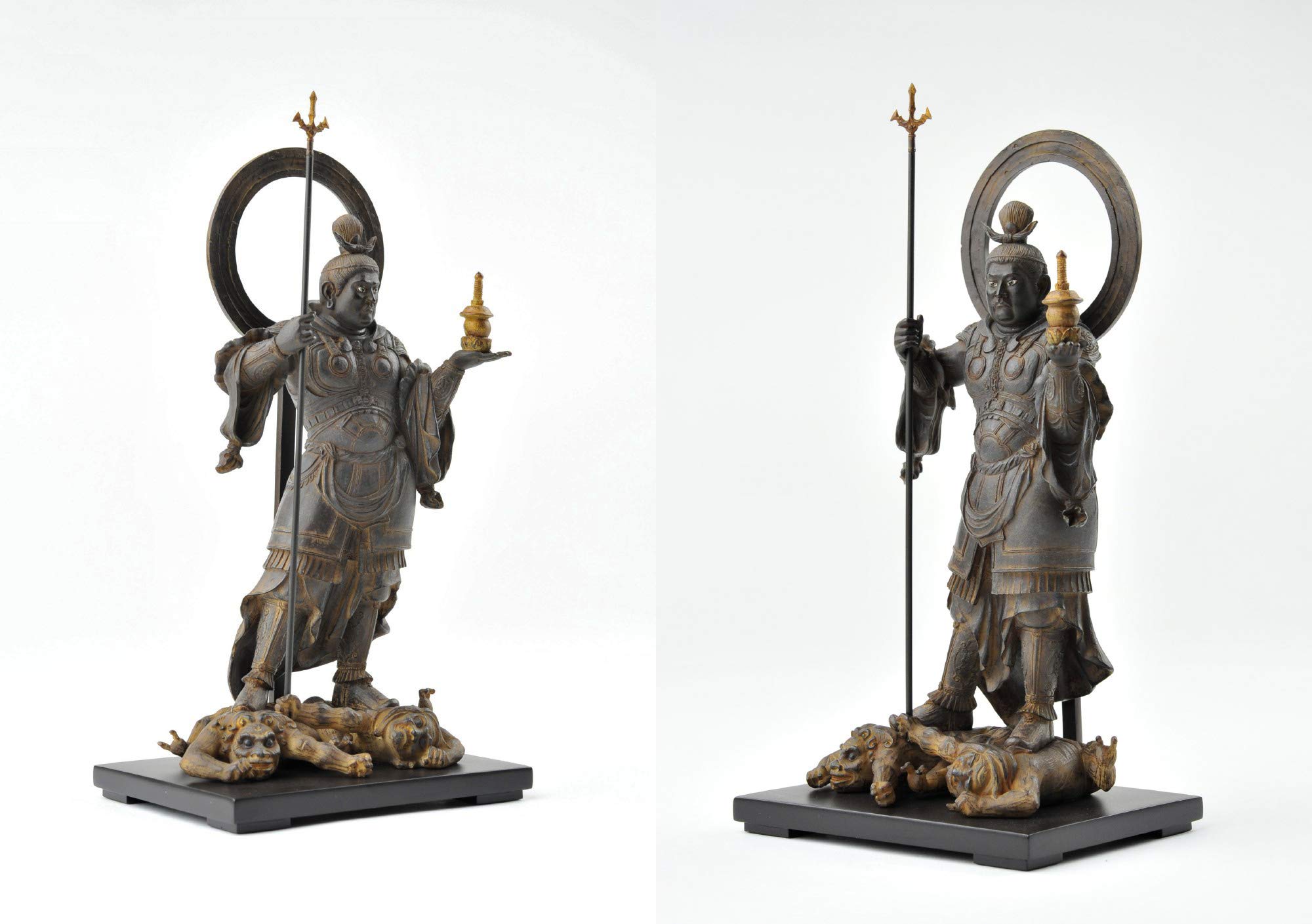 Amazon.co.jp: イスム TanaCOCORO[掌] 毘沙門天_仏像 フィギュア