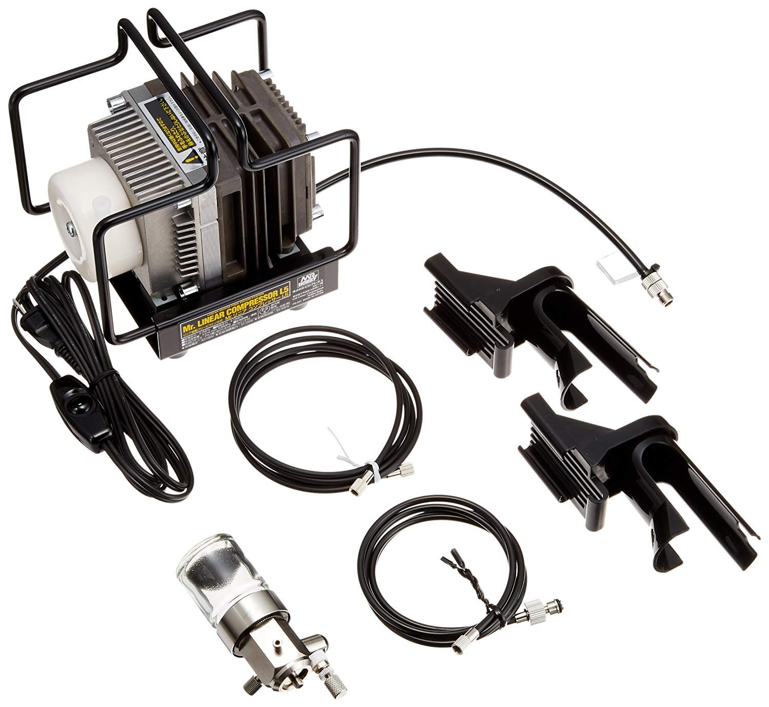 Mr.LINEAR COMPRESSOR L5 エアブラシ/エアレギュレーター付 Amazon.co