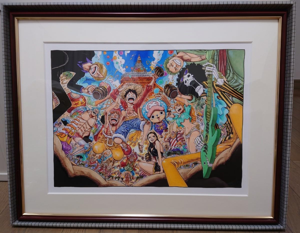 Amazon.co.jp: ONE PIECE 複製原画 ワンピースタワー限定 麦わらストア