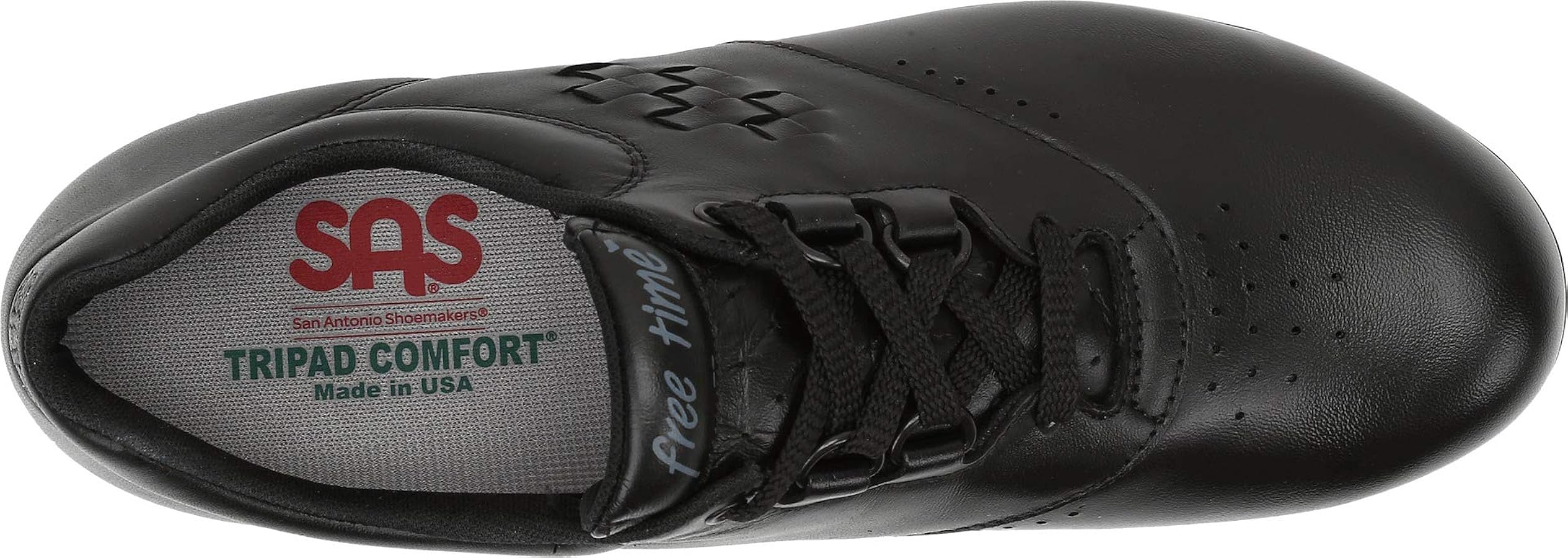 Amazon.com | SAS Free Time Comfort Walking Shoe Black 4 M (M) (B