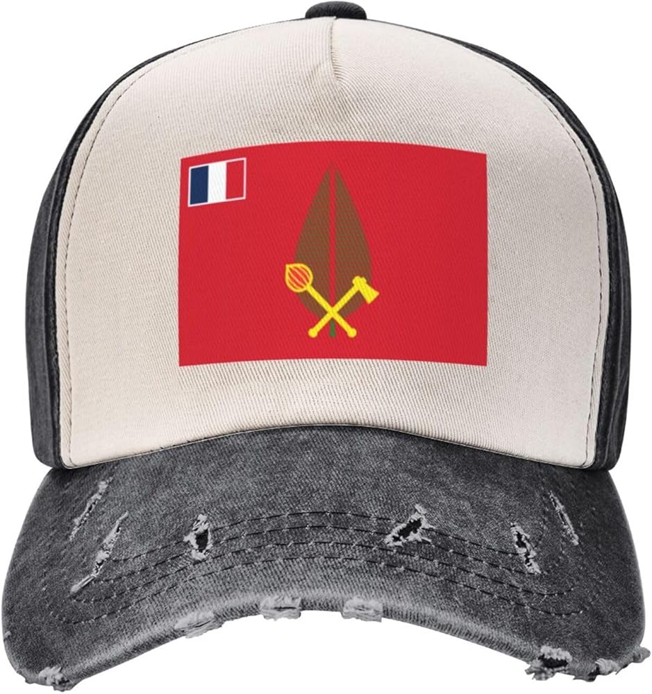 Flag of Alo Baseball Cap for Men Women Vintage Denim Hats Trucker