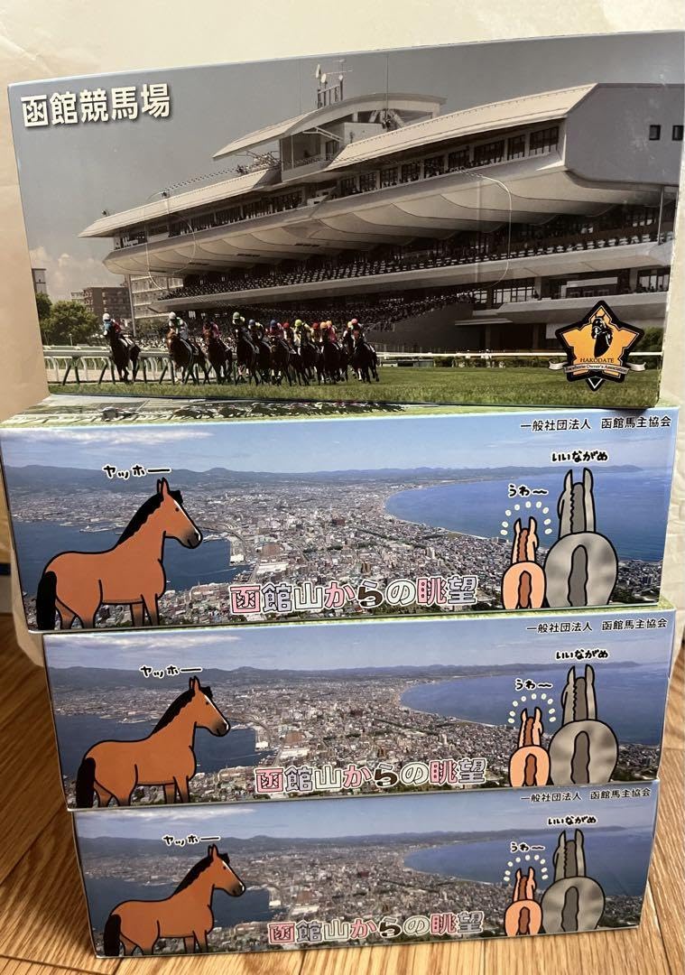 Amazon.co.jp: JRA ノベルティ 函館競馬 ティシュ ボックスティッシュ