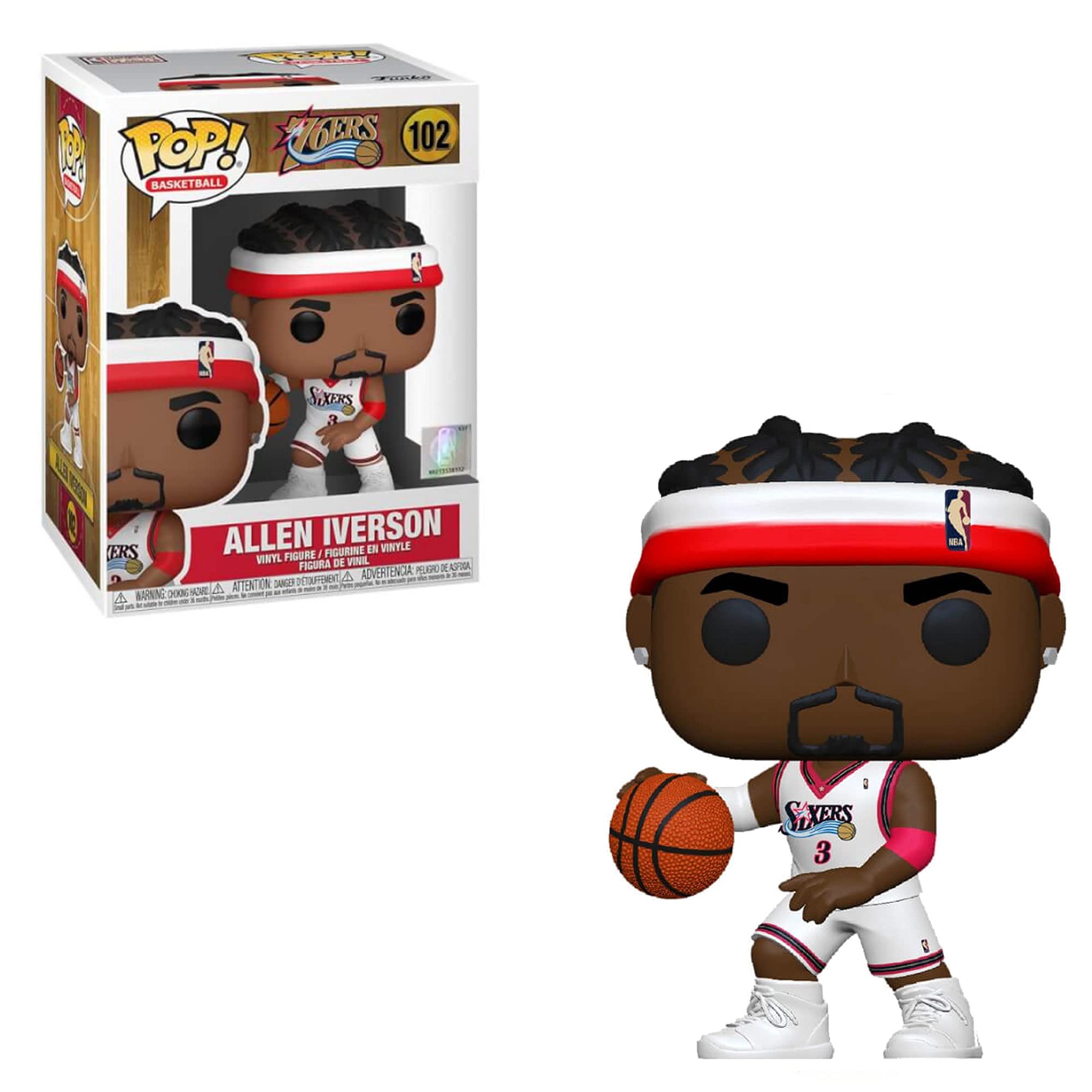 Amazon.co.jp: FUNKO POP! NBA: Legends- Allen Iverson (Sixers Home