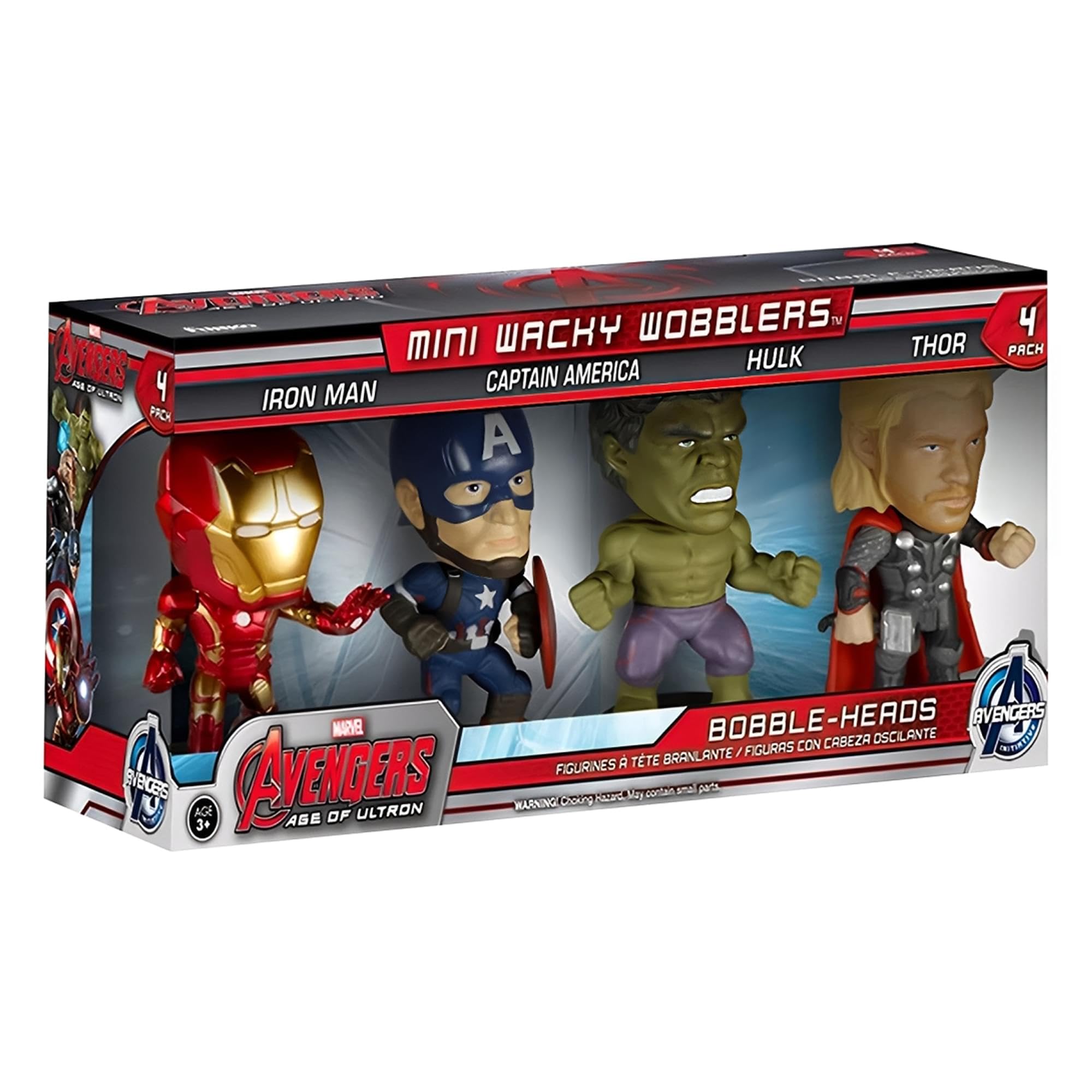 Amazon.com: Funko Wacky Wobbler: Avengers 2 Mini Wobbler Action