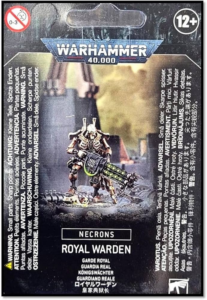 Amazon.com: WARHAMMER 40K - NECRONS - Royal Warden : Toys & Games