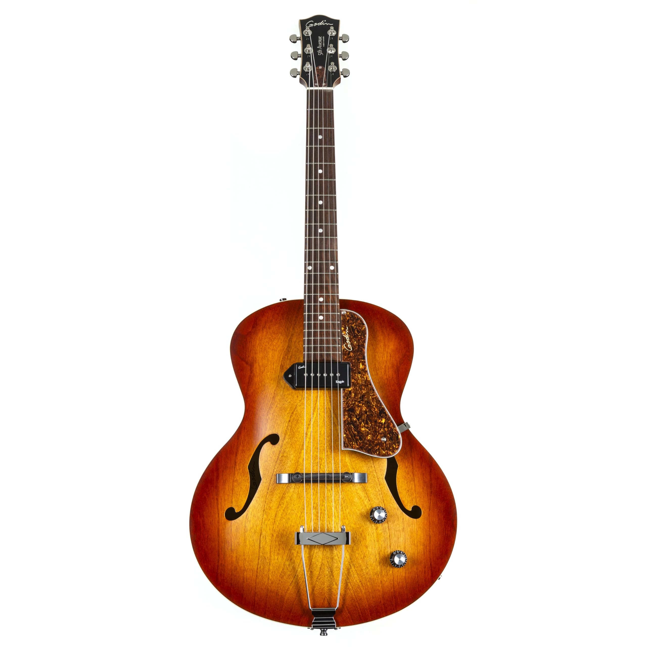 Amazon.com: Godin 5th Avenue Kingpin P90 Jazz-Style Acoustic