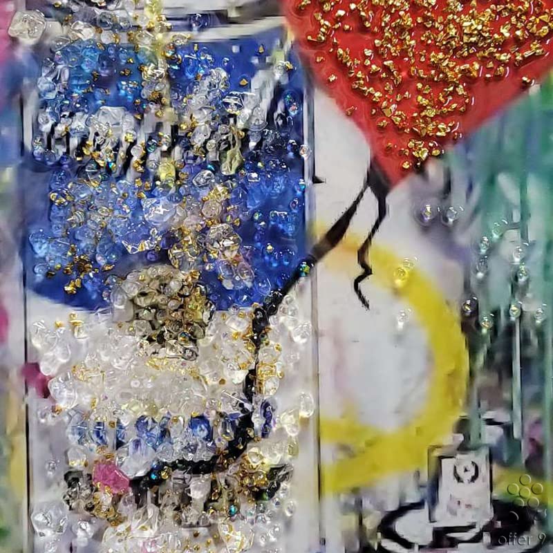 Amazon.co.jp: バンクシー アートパネル 水晶絵 インテリアフレーム