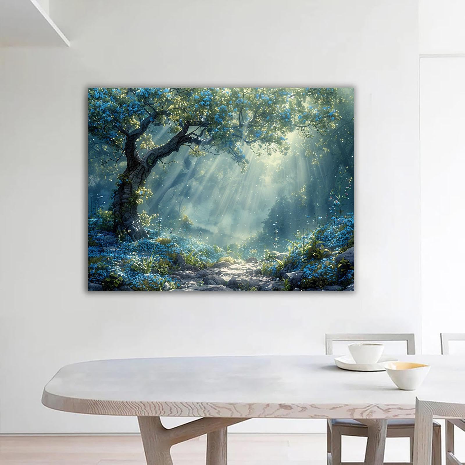 Amazon.co.jp: ZFXFHDR(へ楽ーツ) 森 絵画 絵 ツリー・オブ・ライフ