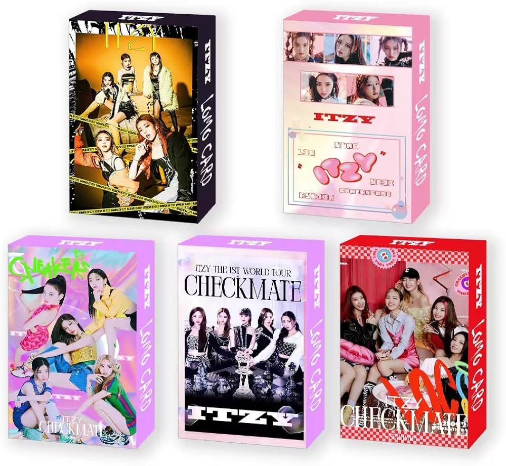 Amazon | ITZY Lomoカード Kpop フォトカード グリーティングカード