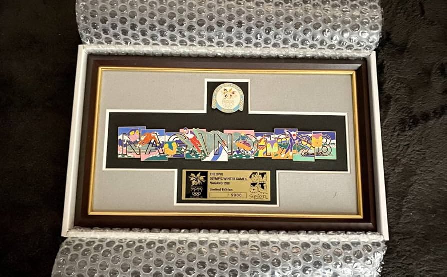 Amazon | 《》1998 長野オリンピック 記念 パズル ピンバッジ 11個