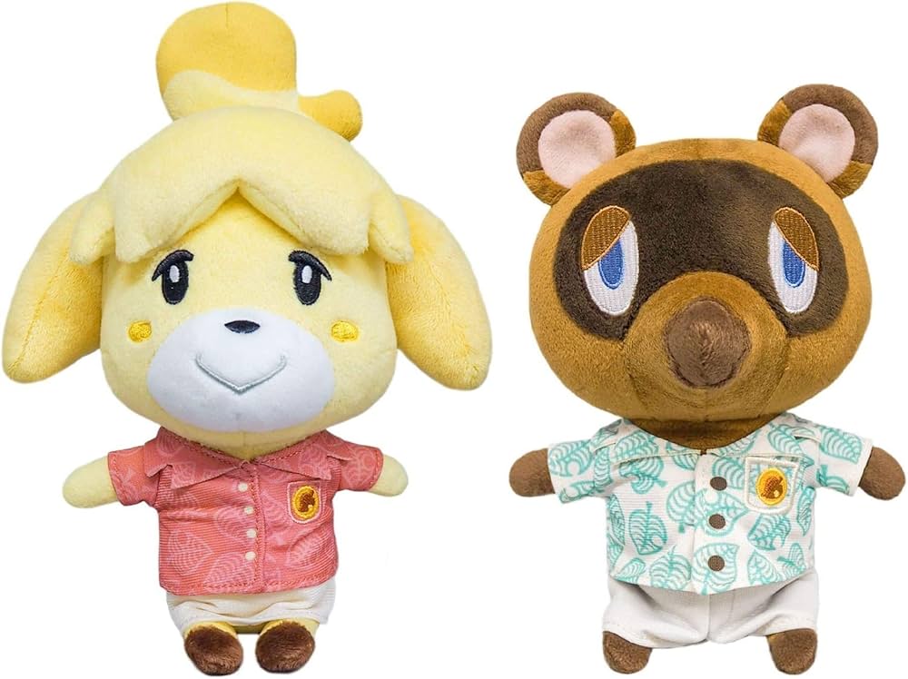 Amazon.co.jp: あつまれどうぶつの森 しずえ＆たぬきち ぬいぐるみ
