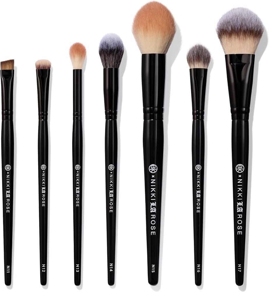 BK BEAUTY - Nikki La Rose Pro Artist Makeup Brush Set (7PC